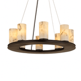 Centrum Round Alabaster Chandelier - Residence Supply