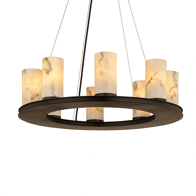 Centrum Round Alabaster Chandelier - Residence Supply