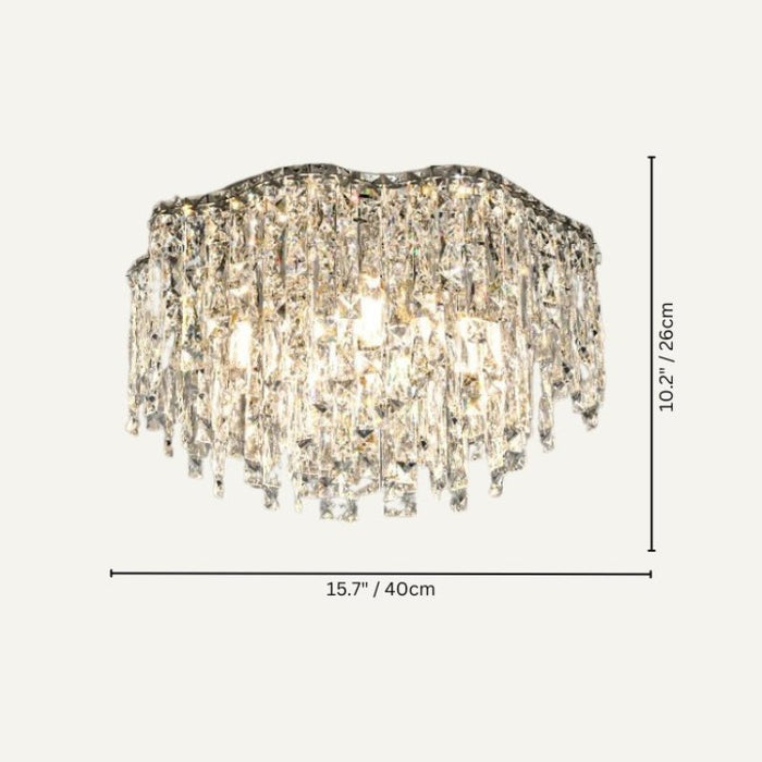 Cerah Ceiling Light Size