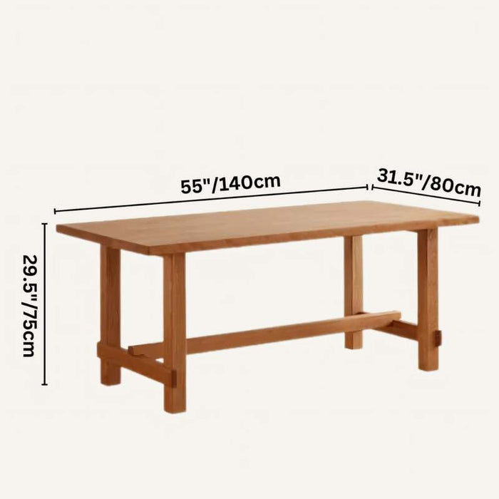 Cerasus Dining Table Size Chart