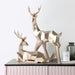 Cervidae Handcrafted Reindeer Figurines - Residence Supply