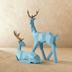 Cervidae Handcrafted Reindeer Figurines - Residence Supply