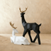 Cervidae Handcrafted Reindeer Figurines - Residence Supply