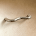 U-shaped arch architectural element with white finish on plain background, front view showing dimensions.