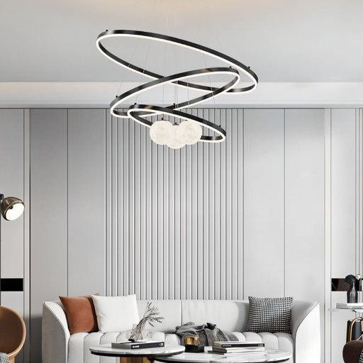 Chaand Chandelier - Living Room Lighting Fixture