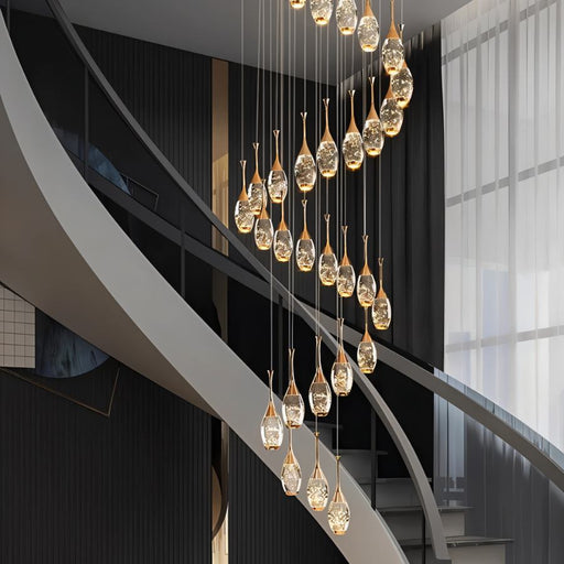 Chayim Chandelier Light - Stair Lighting