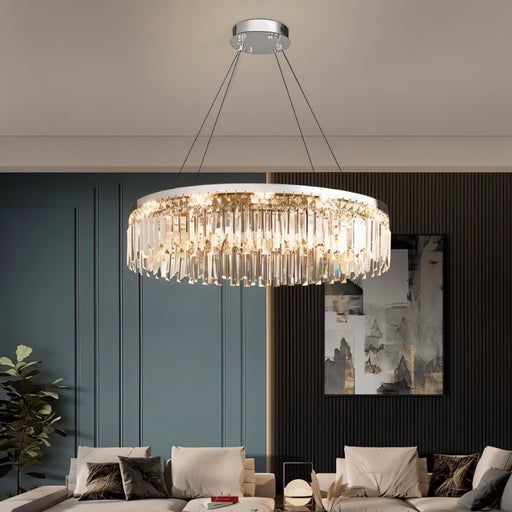 Chris Crystal Round Chandelier - Residence Supply