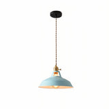 Color Block Shade Pendant Light