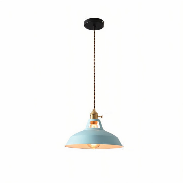 Color Block Shade Pendant Light