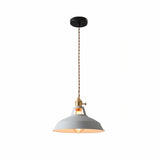 Color Block Shade Pendant Light
