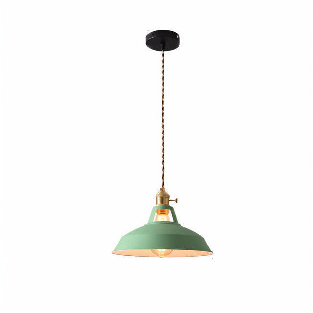 Color Block Shade Pendant Light