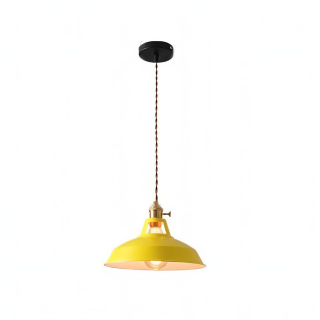 Color Block Shade Pendant Light