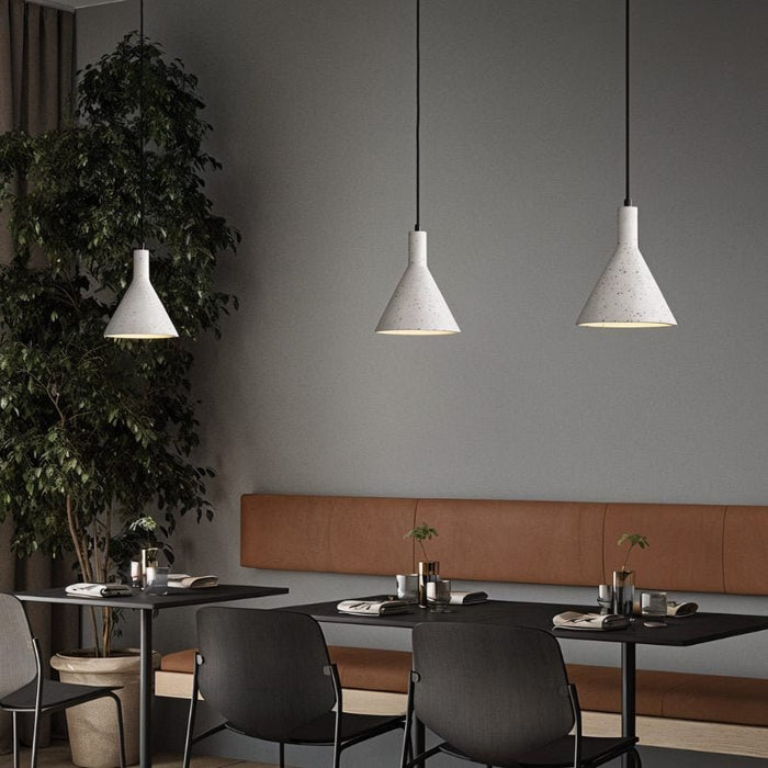 Cono Pendant Light above the Dining Table