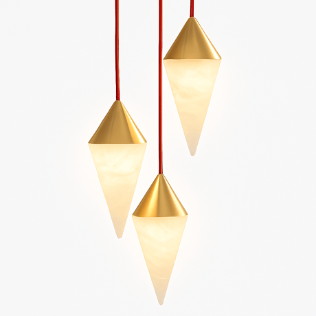 Conus Alabaster Chandelier - Residence Supply