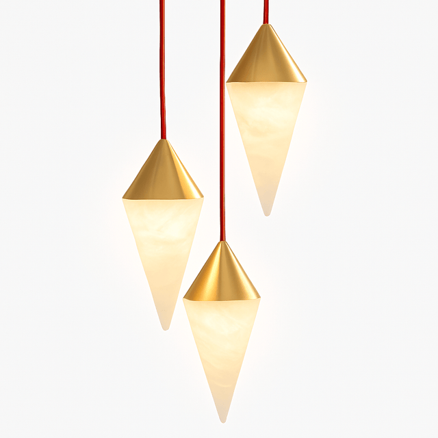 Conus Alabaster Chandelier - Residence Supply