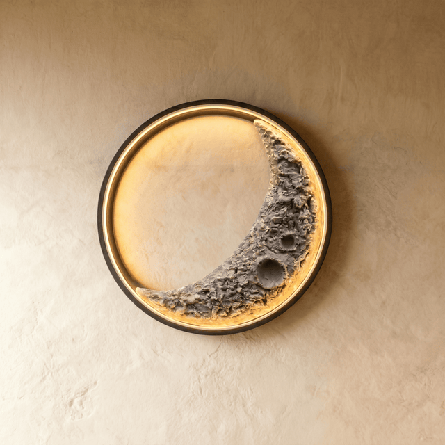 Crescent Moon Illuminated Art - Residence Supply