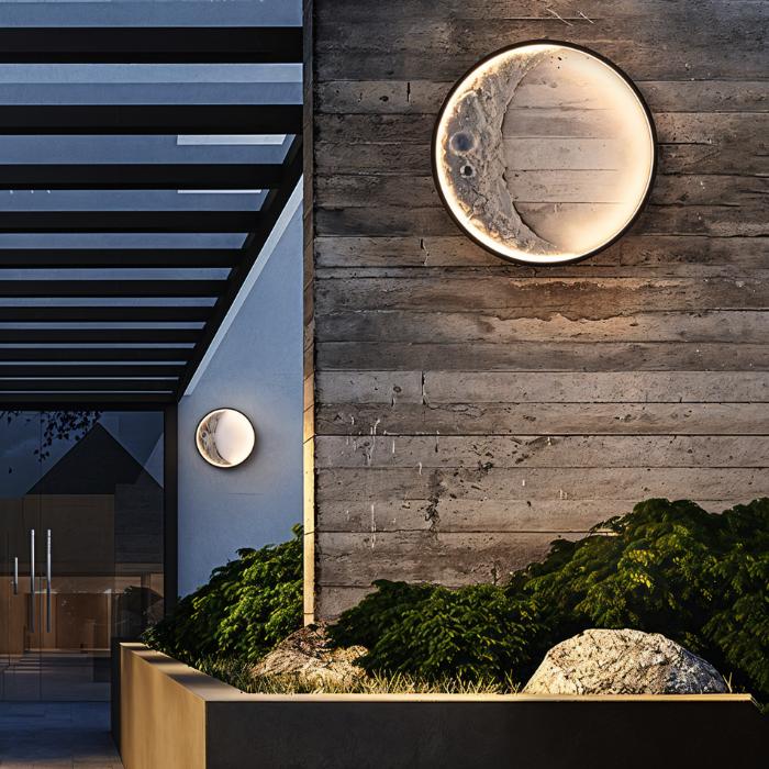 Crescent Moon Illuminated Art – Residence Supply