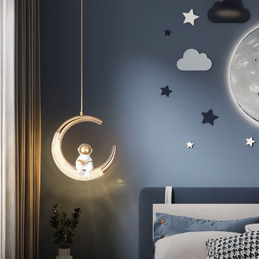 Crescent Pendant Light - Light Fixtures for Bedroom