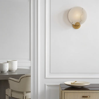 Cruim Alabaster Wall Sconce - Modern Lighting