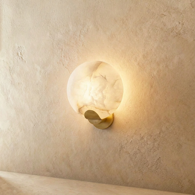 Cruim Alabaster Wall Sconce