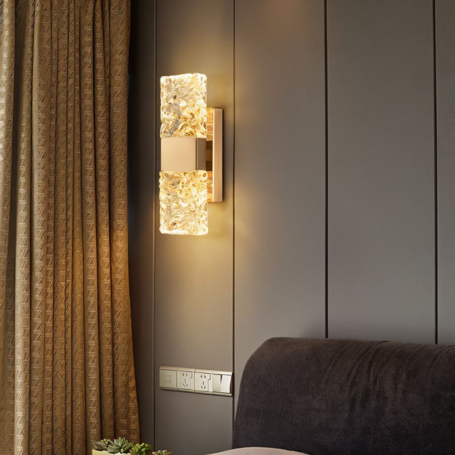 Lámpara de pared Crystallum