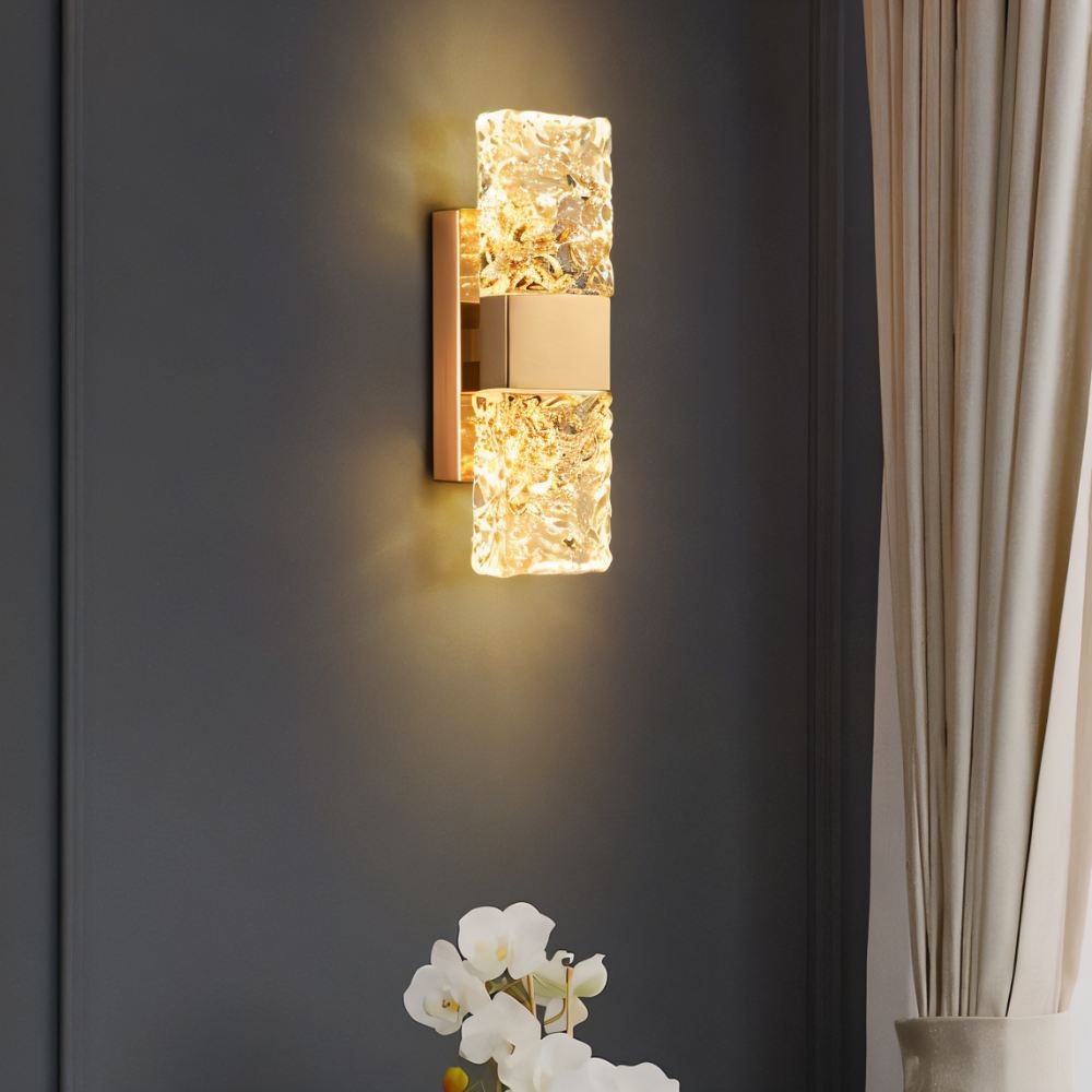 Lámpara de pared Crystallum