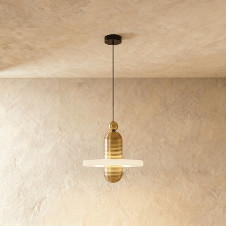 Csilla Alabaster Pendant Light - Residence Supply