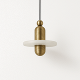 Csilla Alabaster Pendant Light - Residence Supply