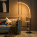 Curva Side Table & Lamp - Modern Lighting Fixture for Living Room