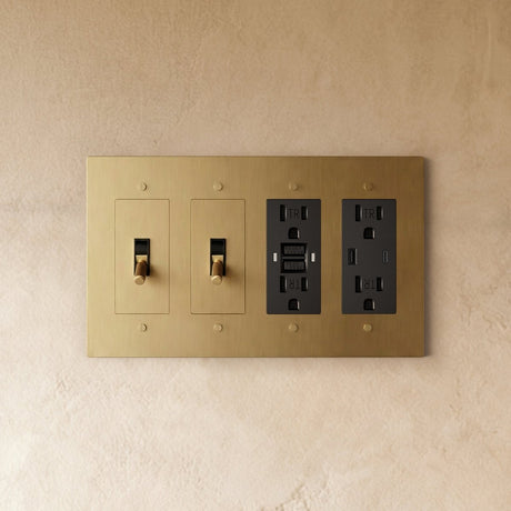 Custom Brass Light Switch (Build Your Own) - Residence Supply