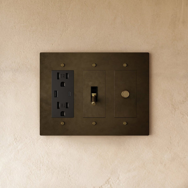 Custom Brass Light Switch (Build Your Own) - Residence Supply