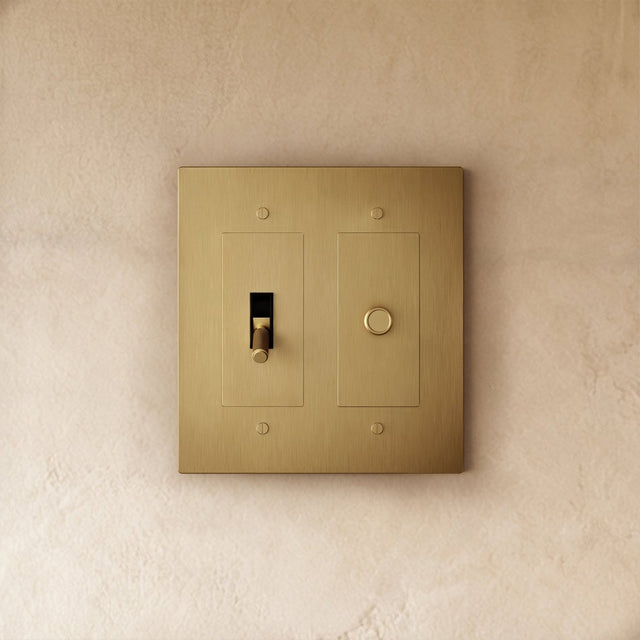 Custom Brass Light Switch (Build Your Own) - Residence Supply