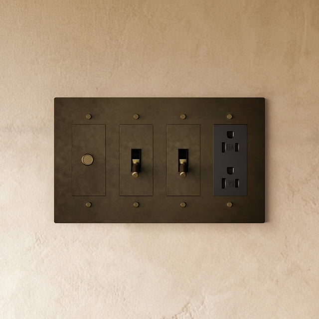 Custom Brass Light Switch (Build Your Own) - Residence Supply