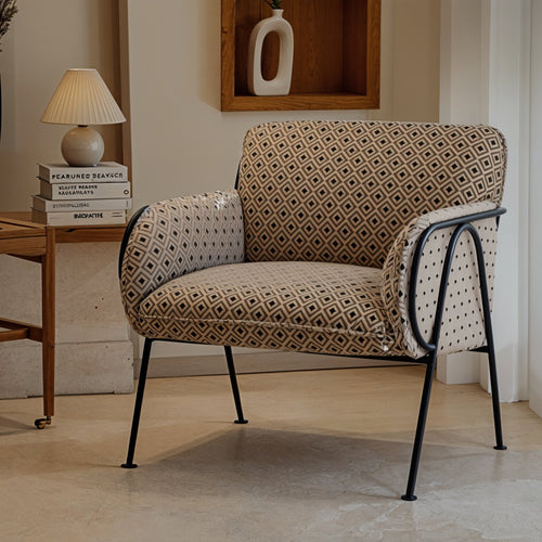 Dais Contemporary Upholstered Accent Chair: With its sleek design and plush upholstery, this accent chair offers modern elegance and comfort for any living space.