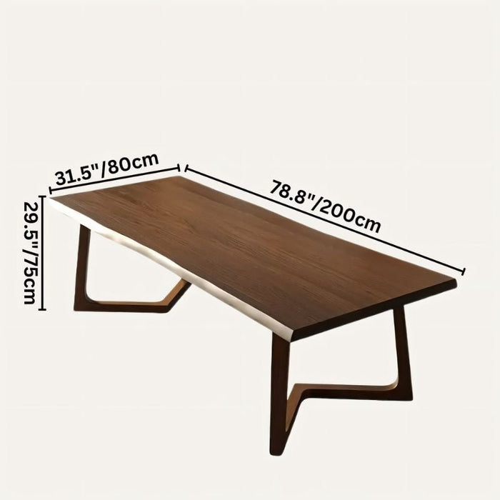 Derma Rectangle Dining Table For Home