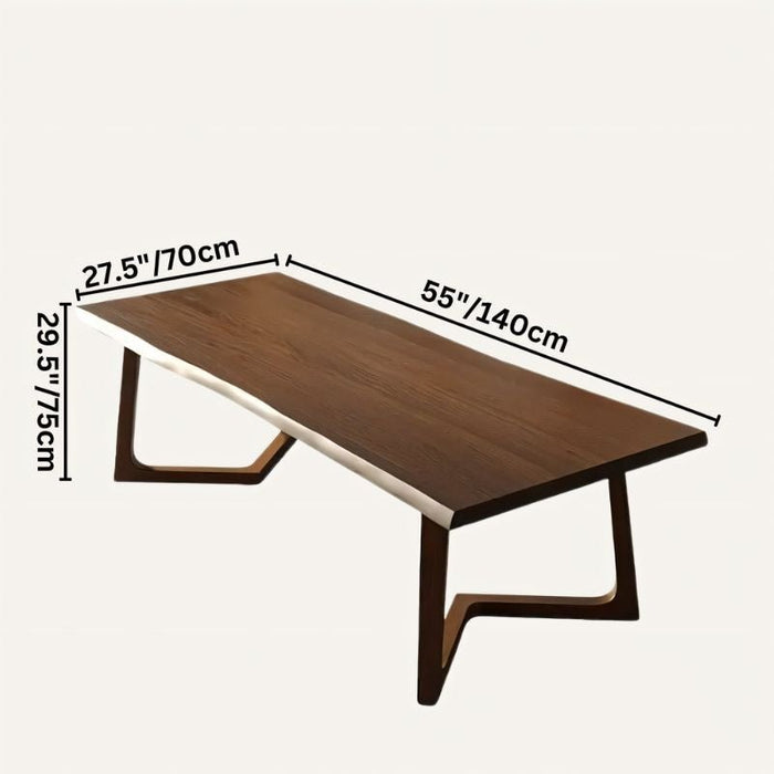 Derma Rectangle Dining Table Size