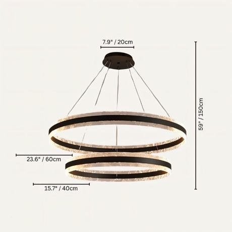 Dingir Round Chandelier