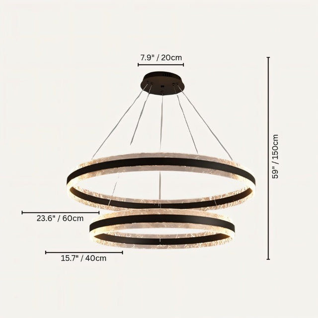 Dingir Round Chandelier
