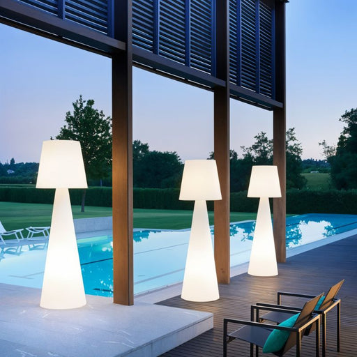 Dipa Floor Lamp - Light Fixtures for Outdoor Lighting