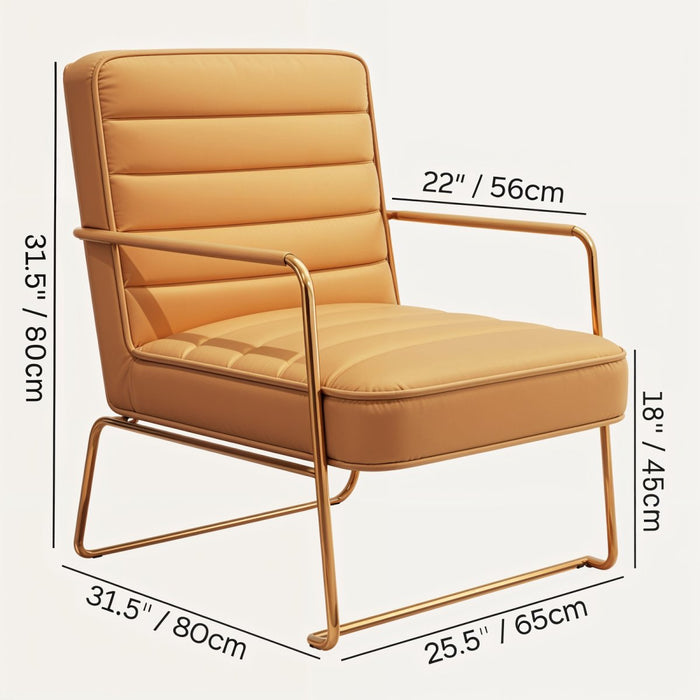 Divan Accent Chair Size