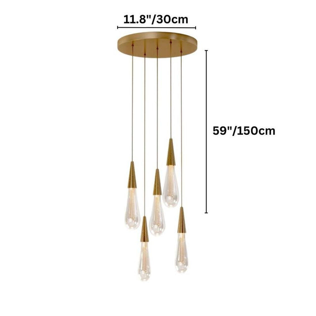 Lampe suspendue goutte