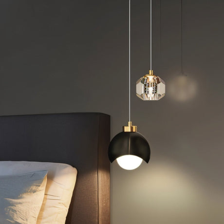 Lampe suspendue double