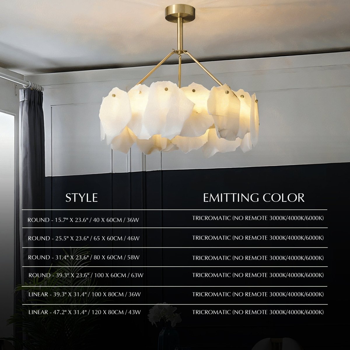 Elora Alabaster Chandelier - Residence Supply