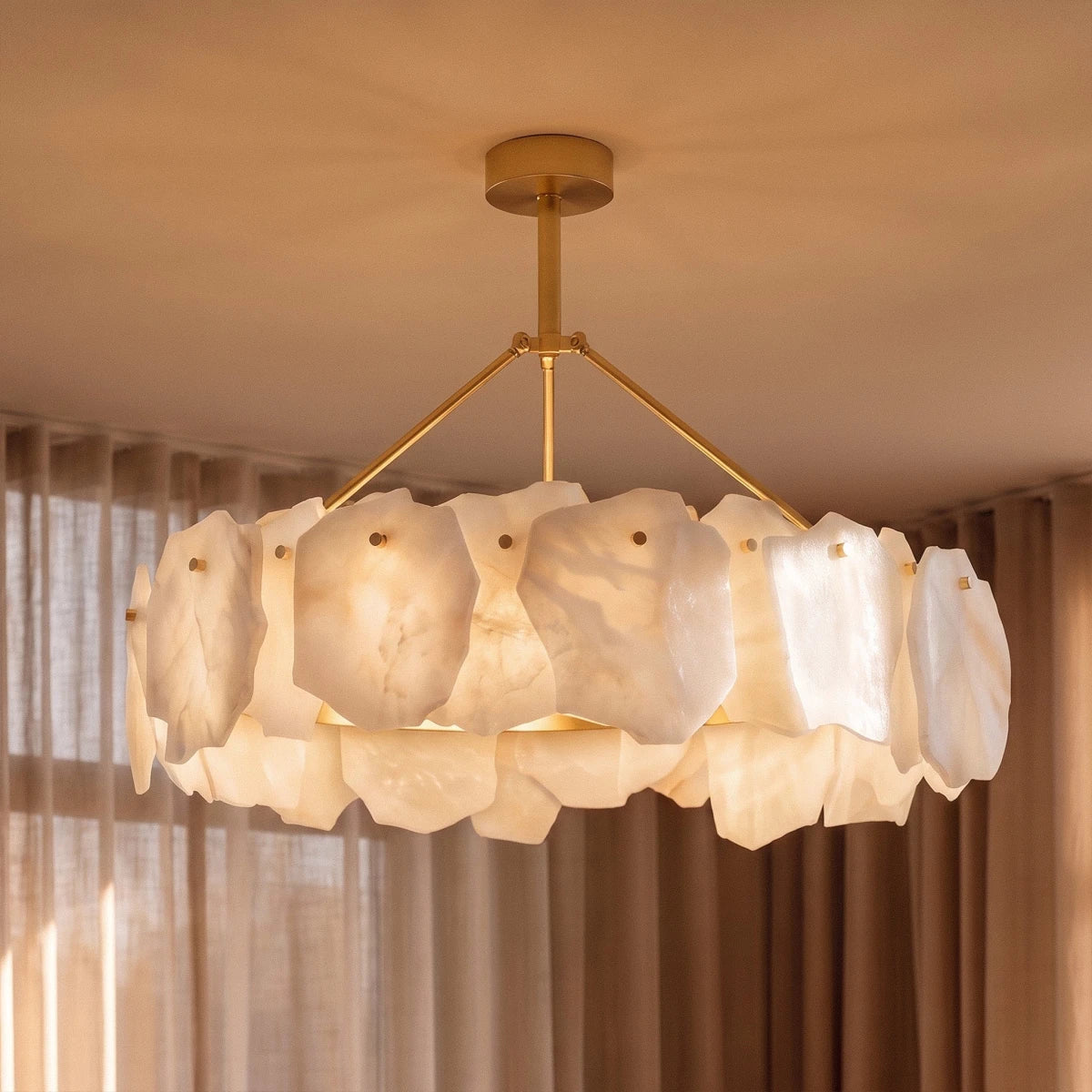 Elora Alabaster Chandelier - Residence Supply