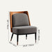 Emesh Accent Chair Size