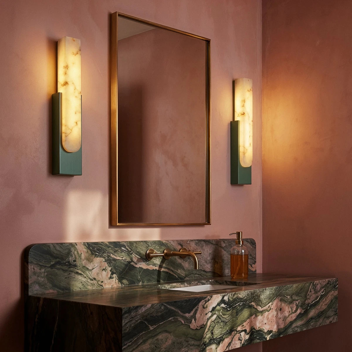 Emilia Alabaster Wall Lamp - Residence Supply