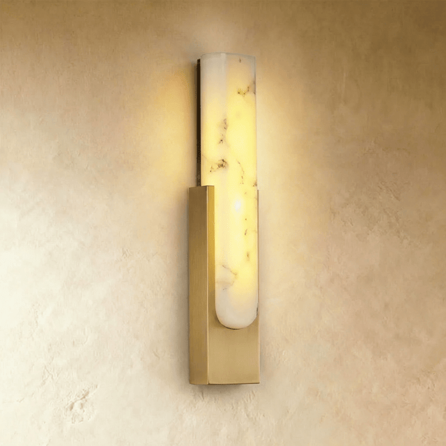 Emilia Alabaster Wall Lamp - Residence Supply