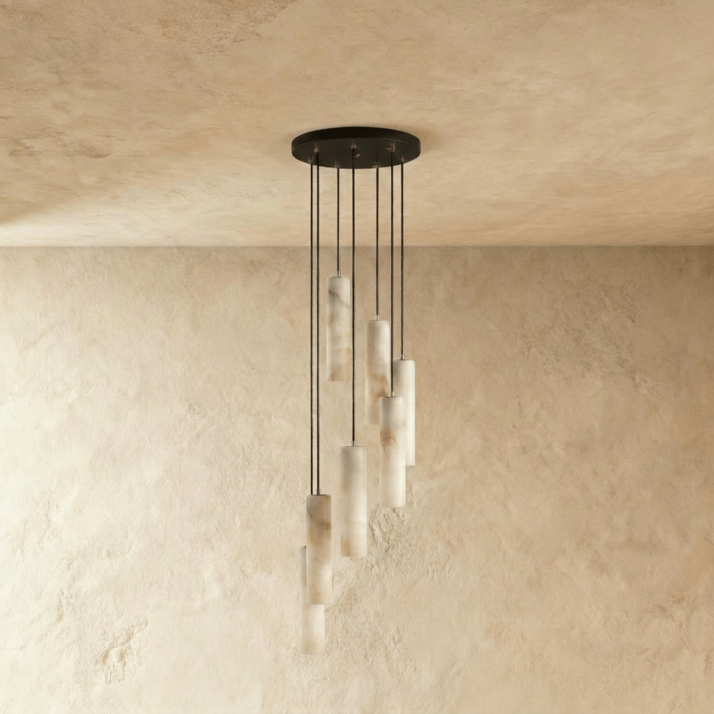 Entokei Alabaster Chandelier Light - Residence Supply