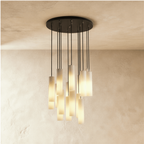 Entokei Alabaster Chandelier Light - Residence Supply