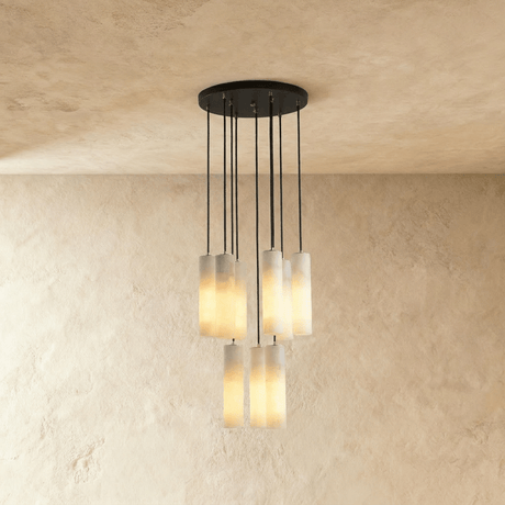 Entokei Alabaster Chandelier Light - Residence Supply